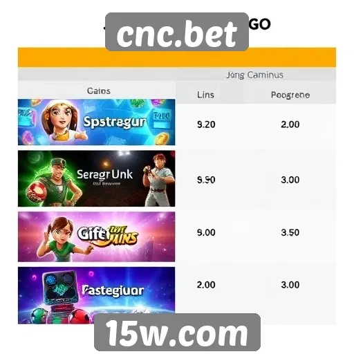 Comparação de jogos populares na cnc.bet